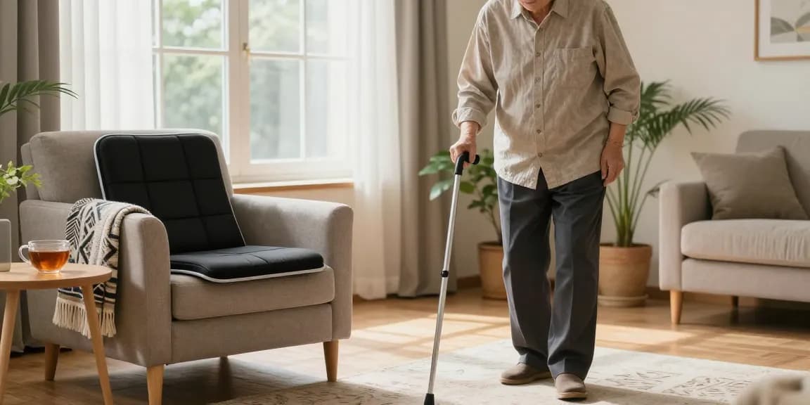 Buy nobility aids to enhance elderly living space, showcasing comfortable mobility solutions.