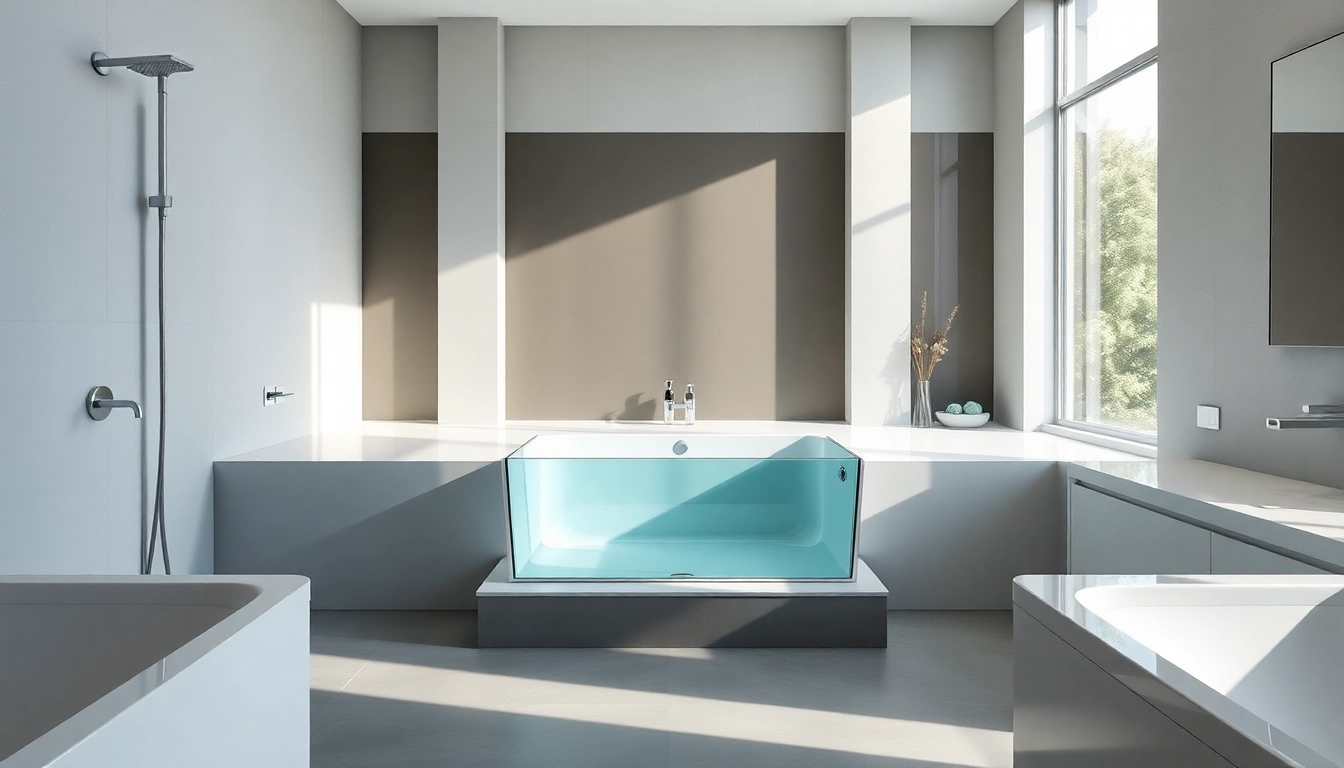 Schicke sonni Duschkabine 100x100 in modernem Badezimmer-Design präsentieren.