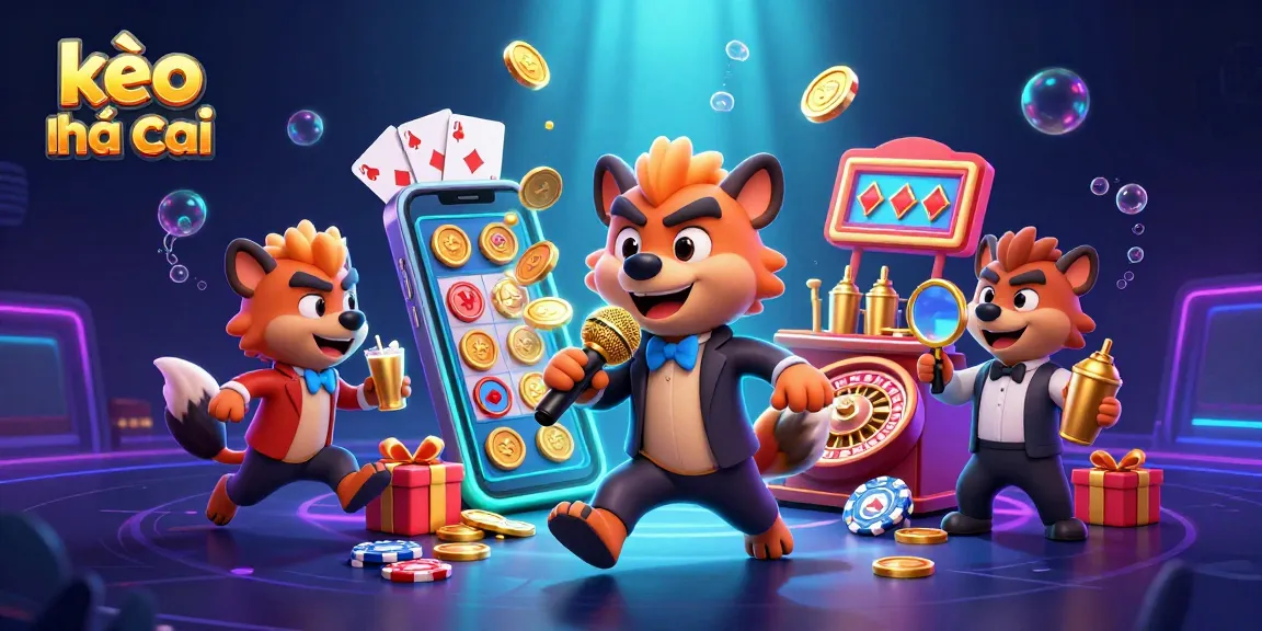 Experience kèo nhà cái excitement as hyenas run a comedy casino with vibrant slot games.