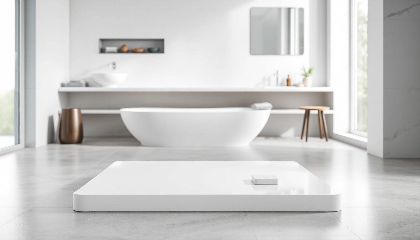 Showcasing a stylish 800 x 800 shower base in an elegant bathroom setting with modern design.