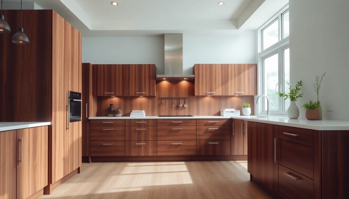 Enhance your space with Cabinet Refacing Largo FL featuring modern designs and inviting aesthetics.