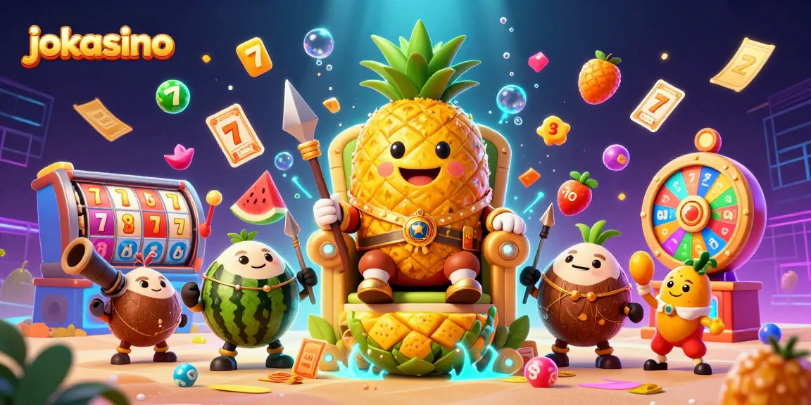Engage in vibrant gameplay at jokacasino with colorful slot reels and dynamic characters.