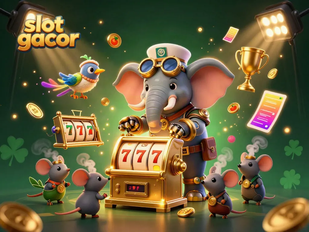 Permainan slot gacor dengan elemen inovatif dalam ilustrasi 3D yang menakjubkan.