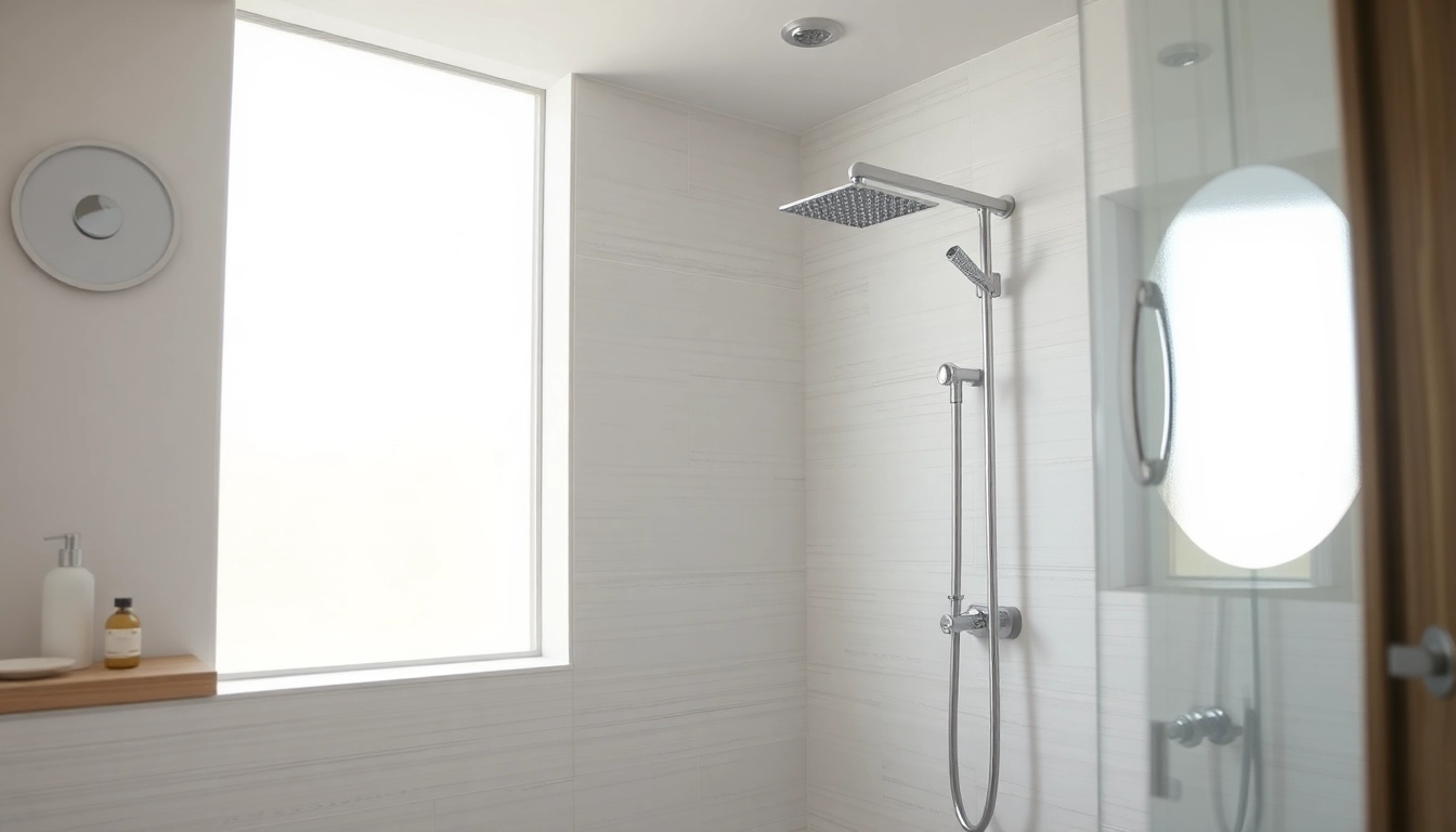 Enhance your bathroom with elegant showers au featuring modern design and sleek finishes.