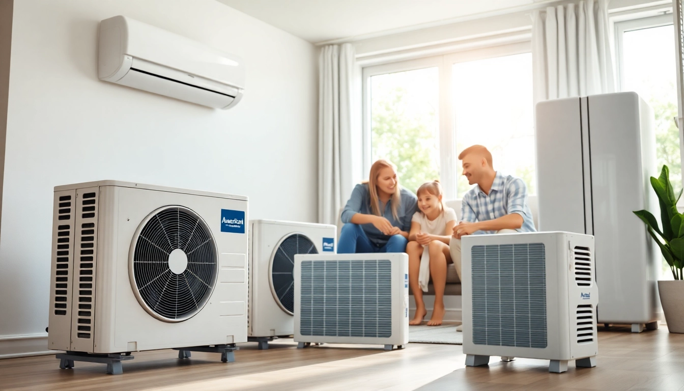 American Standard air conditioning units promoting comfort and efficiency in a modern home related image